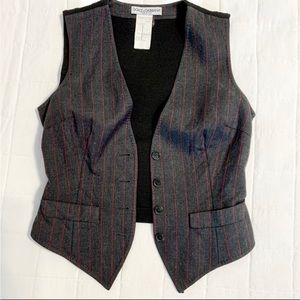 Dolce & Gabanna womens wool Vest vintage